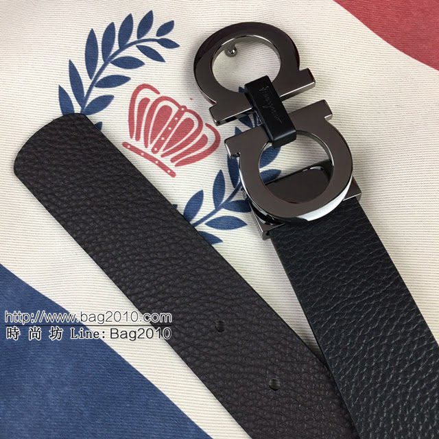 菲拉格慕男士皮帶 Ferragamo雙面用小牛皮腰帶 菲拉格慕休閒皮帶  jjp1431